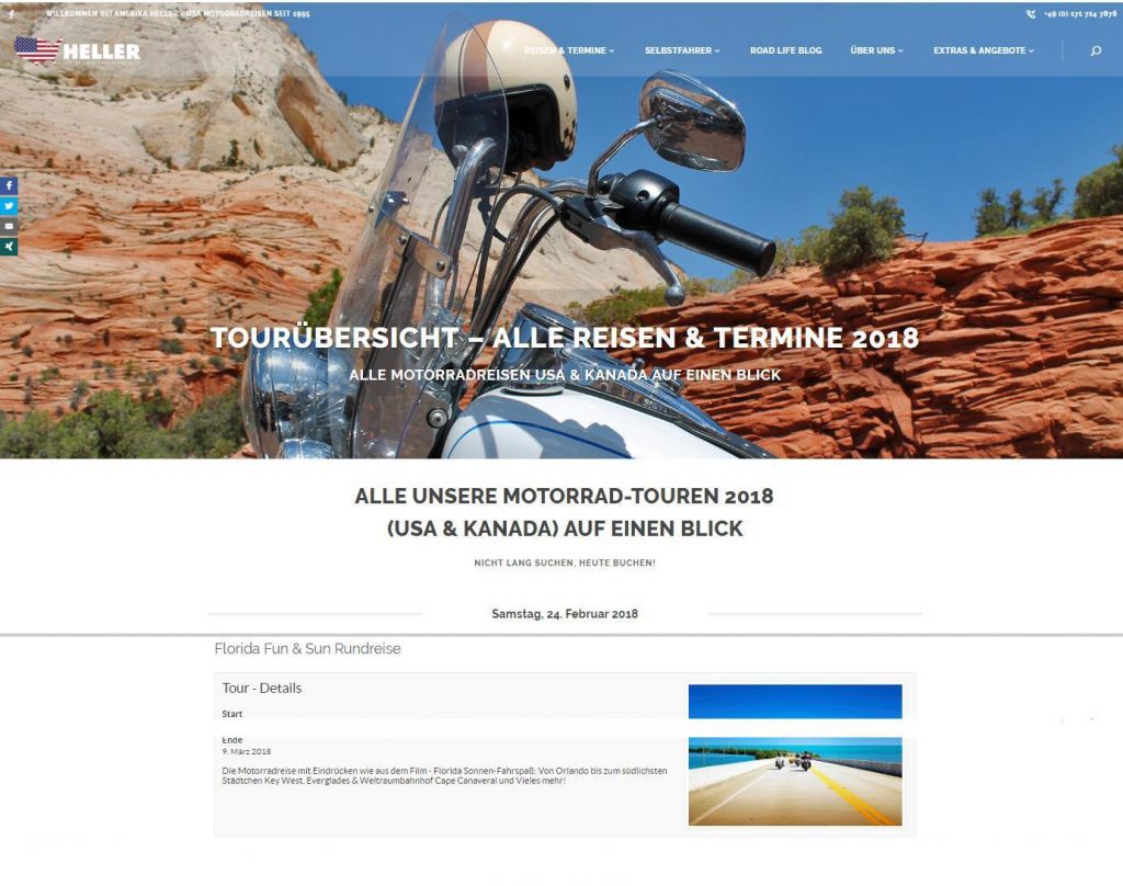 Tourübersicht - Alle-Reisen - Amerika Heller